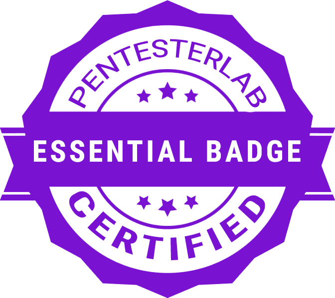 PentesterLab Essential Badge
