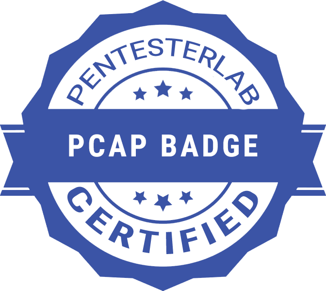 PentesterLab Pcap Badge