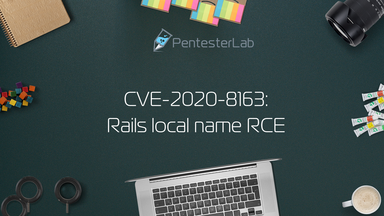 image for CVE-2020-8163: Rails local name RCE 