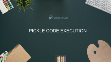 image for Pickle Code Execution 
